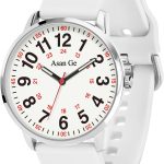 Professionals Students Women Men Waterproof Watch 24 Hour Time